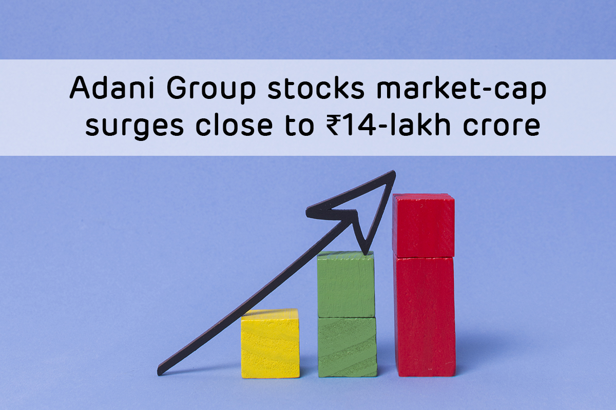 Adani Group stocks market cap surge close to ₹14 lakh crore