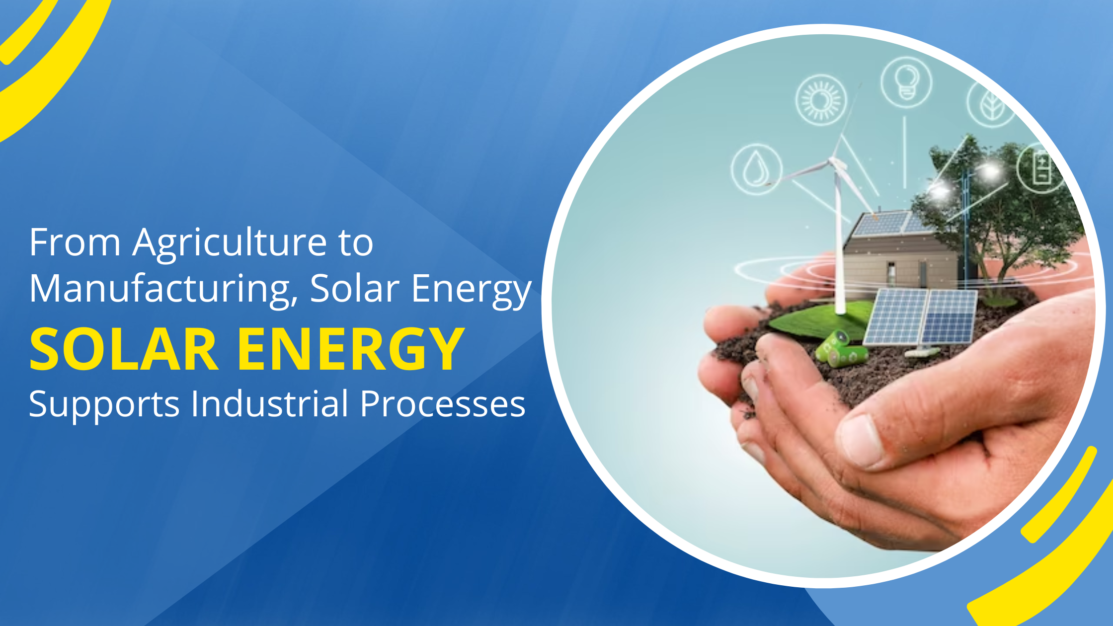 From Agriculture to Manufacturing, Solar Energy Supports Industrial Processes